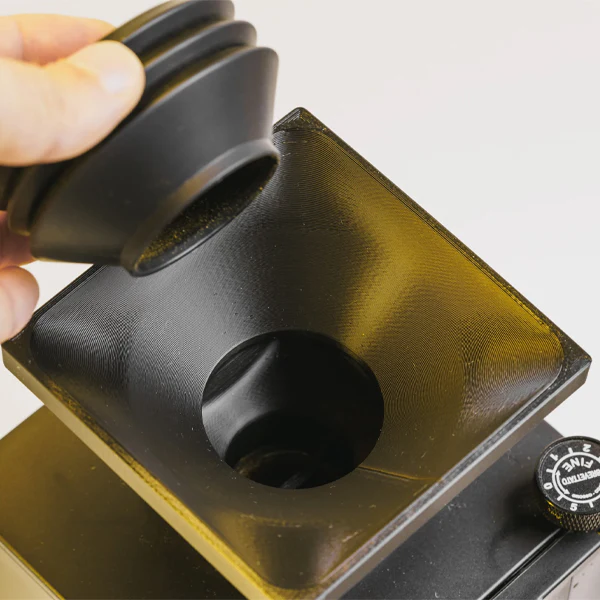 Introvert Bellows + Single Dose Hopper for Eureka Grinders - Image 3